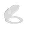 Assento Plástico Universal Izy/Targa/Ravena/Studio AP01 Branco - Deca AP.01.17 - 4