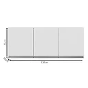Ver imagem 4 de Armário de Cozinha Aéreo Andréia 120cm Branco - Ajl Móveis