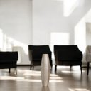 Ver imagem 2 de Vaso de Chão Grande para Sala Titan Creme 72x20 Cm