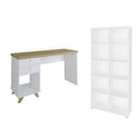 Ver imagem 1 de Conjunto Escritório Home: Escrivaninha 5934 + Estante 5333