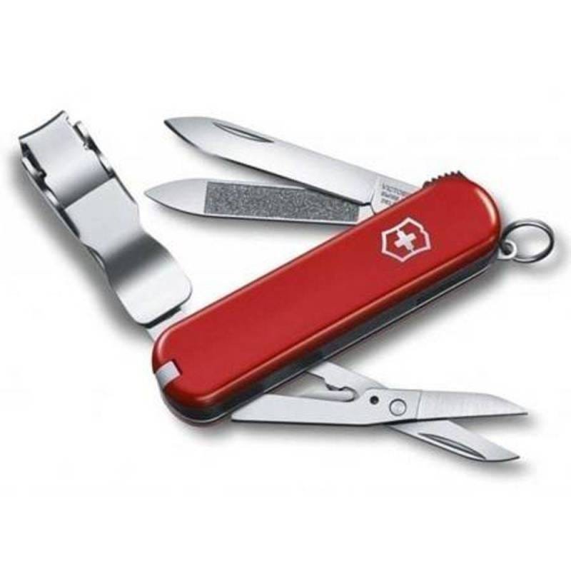 Canivete Victorinox Delemont Nailclip 580 8 Funções 6,5 cm - Vermelho - 2