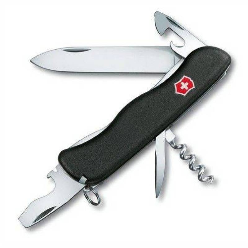 Canivete Suíço Victorinox Nomad 0.8353.3 Grande Preto - Lâmina Grande com Trava