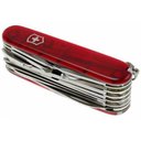 Ver imagem 3 de Canivete Victorinox Swisschamp 33 funções vermelho translucido 9.1 cm 1.6795.T