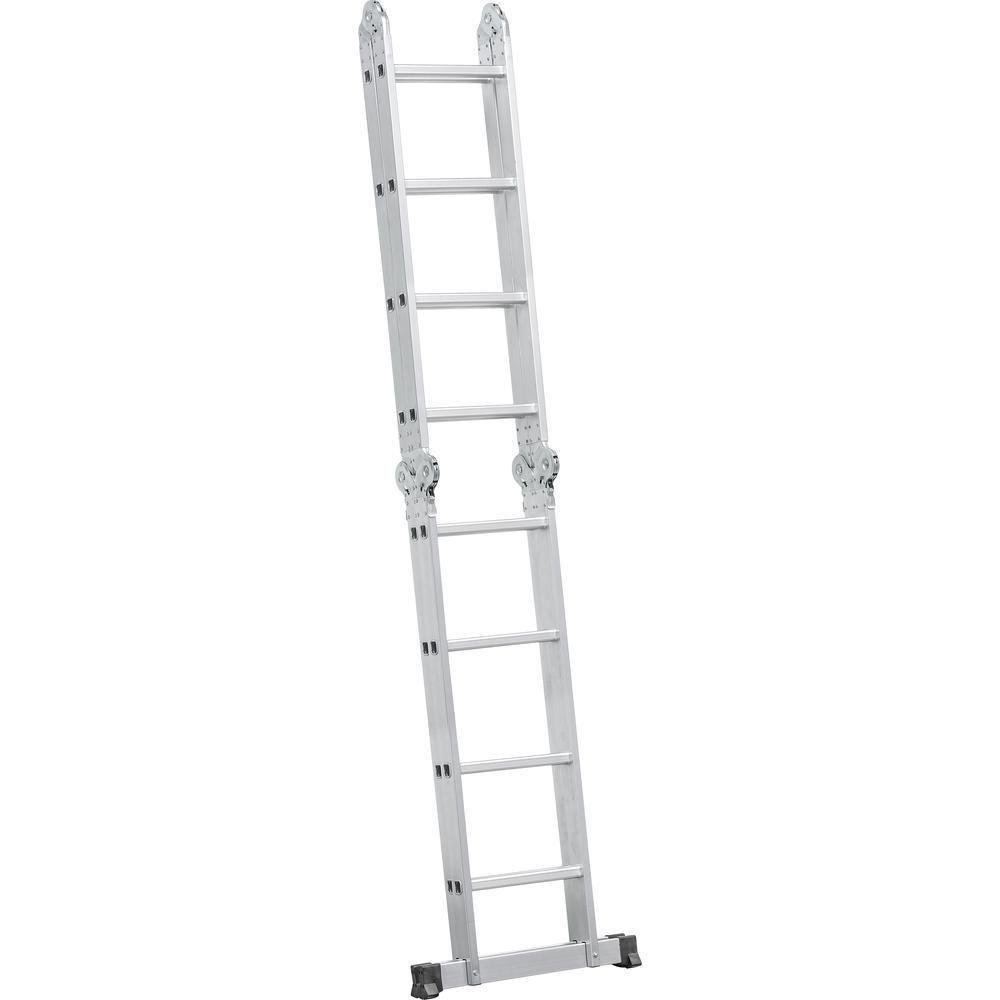 Escada Articulada Multifuncional 4x4 Alumínio Prizi 16 Degra - 2
