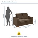Ver imagem 4 de Conjunto de Sofá 2 e 3 Lugares Toquio