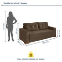 Ver imagem 3 de Conjunto de Sofá 2 e 3 Lugares Toquio