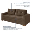 Ver imagem 6 de Conjunto de Sofá 2 e 3 Lugares Toquio