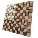 Ver imagem 2 de Pastilha de Vidro Kit 11 Uni Adesiva Parede Cozinha Sala Banheiro Decorativa Moderna Requintado Refo