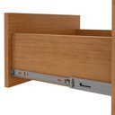Ver imagem 6 de Comoda Sapateira Vedra 7 Gavetas 2 Portas - Lp - Rei de Casa Amendoa Clean