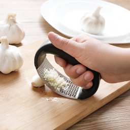 Amassador Alho Cortador Triturador Metal Manual Amassar Cozinha Pratico Gourmet Espremedor - 6