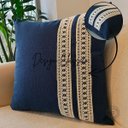 Ver imagem 5 de Almofada Atelier Renda Azul Marinho 45x45