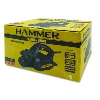 Plaina Elétrica Rolamentada 750w - Hammer - 220v - 4