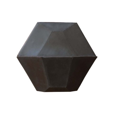 Vaso Planta Diamante 40x35 Jardim Vertical Polietileno - MARROM MADEIRA 015