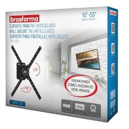 Suporte Articulado 3 Movimentos para Tv Led, Lcd, Plasma, 3d e Smart Tv de 10 a 55" Sbrp1020 Ja Vem - 2