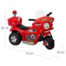 Mini Moto Elétrica Infantil 6v Importway Bw002-v Vermelho - 2