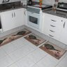 Jogo 3 Tapetes Sisal Look de Cozinha Angola - Rayza - 2
