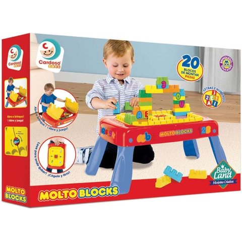 Brinquedo Educativo Mesinha Criativa Baby Land 20b Cardoso