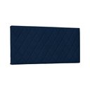 Ver imagem 1 de Painel de Cama 160cm Diamante Suede Azul Marinho - Lucadi Home