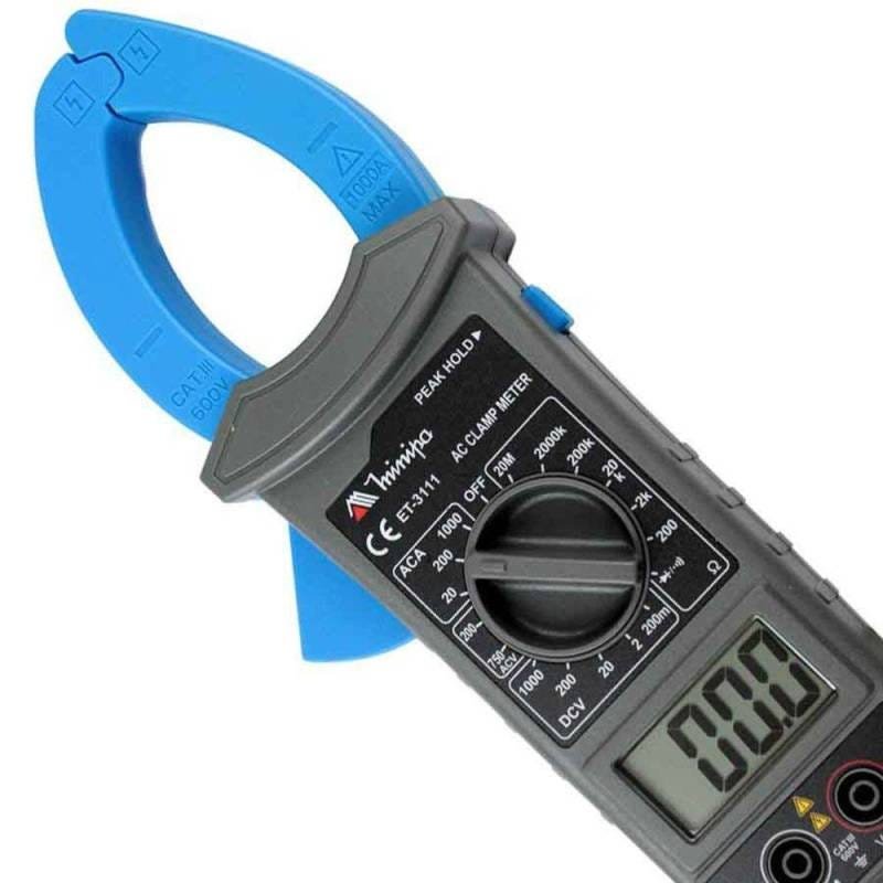 Amperimetro e Multimetro Digital Alicate - Minipa - ET-3111 - 4
