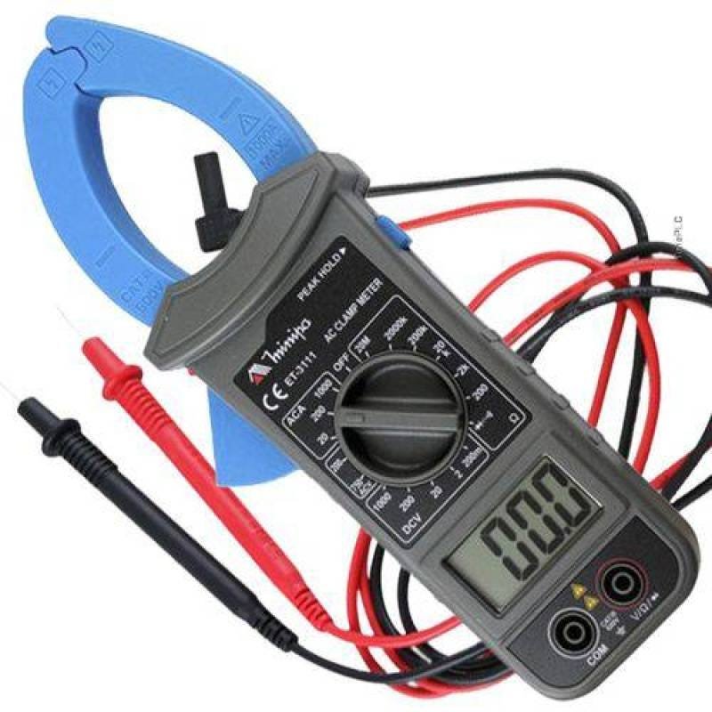 Amperimetro e Multimetro Digital Alicate - Minipa - ET-3111 - 3