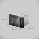 Ver imagem 3 de Micro-ondas de Embutir 34L Electrolux ME3BP Painel touch Preto