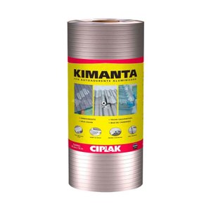 Manta Asfáltica Kimanta Fita Aluminizada 30cm x 10m - Ciplak