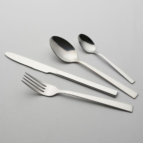 Kit 24 Talheres Faqueiro Home&co Tampa Aço Inox Prateado Faca Colher Garfo