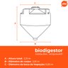 Biodigestor 3000l Acqualimp - 3