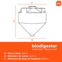 Ver imagem 3 de Biodigestor 3000l Acqualimp