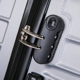 Kit 2 malas de viagem de bordo PP e P Detroit Swiss Move Prata - 10