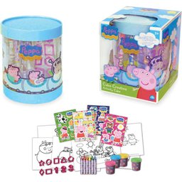 Kit Para Colorir Cubo Criativo Peppa Pig Toyng - 1