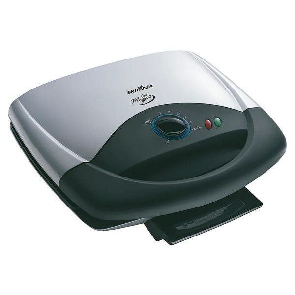 Grill Mega 2 Tamanho Família Antiaderente Britânia 127V é boa?