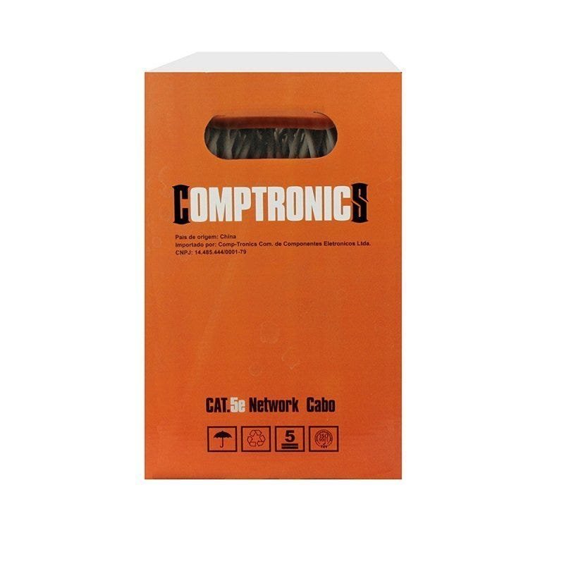 Caixa de Rede Cat5e Utp Network Comptronics, 305m Branco - 1