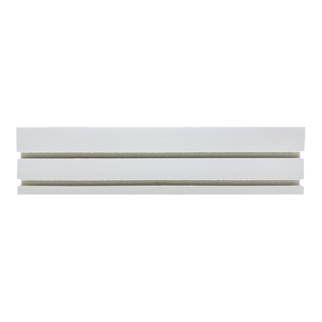 Rodapé de Poliestireno 7cm x 15mm Frisado Metro Linear Casa Grassi - 1