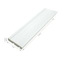 Ver imagem 5 de Rodapé de Poliestireno Frisado 7cm x 2,25m Rende 2,25 Metros Casa Grassi Branco
