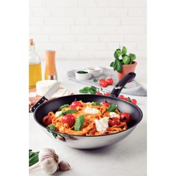 Wok Tramontina Solar Silicone 28 Cm 3,3l Aço Inox com Fundo Triplo e Antiaderente Tramontina - 2