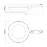 Wok Tramontina Solar Silicone 28 Cm 3,3l Aço Inox com Fundo Triplo e Antiaderente Tramontina - 4