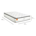Ver imagem 2 de Colchão Casal Wave 138x188cm Molas Ensacadas Softgel Inducol Cr448b Branco Branco