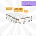 Ver imagem 3 de Colchão Casal Wave 138x188cm Molas Ensacadas Softgel Inducol Cr448b Branco Branco