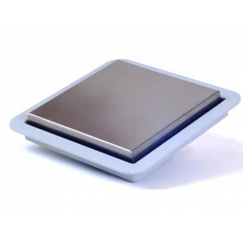 Ralo Square Line 15x15 Tampa em Inox