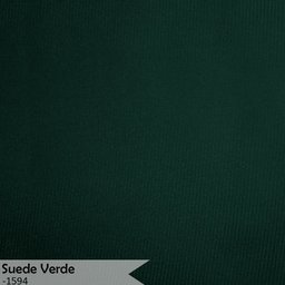 Kit 3 Poltronas Decorativa Sala de Estar Luana Base Gold Suede Verde - Montanaris Decor Md Montanari - 7
