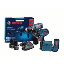 Parafusadeira e Furadeira a Bateria 12V Bosch GDR 120-li+GSB 1200-2-LI+ 23 Acessórios - 1