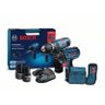 Parafusadeira e Furadeira a Bateria 12V Bosch GDR 120-li+GSB 1200-2-LI+ 23 Acessórios - 4