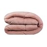 Edredom Plush Inove Flanel Touch Liso Casal - Cor Rosa Argila - 3