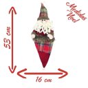 Ver imagem 6 de Kit 3 Enfeites Árvore Natal Rena Noel Boneco Neve Natalino