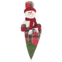 Ver imagem 3 de Kit 3 Enfeites Árvore Natal Rena Noel Boneco Neve Natalino