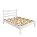 Ver imagem 5 de Cama Casal Esmeralda com Colchão Madeira Maciça Branco Repleta