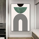 Ver imagem 3 de Quadro Decorativo Linhas Formas Minimalista