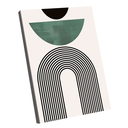 Ver imagem 1 de Quadro Decorativo Linhas Formas Minimalista