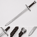 Ver imagem 2 de Espada Excalibur de Metal Réplica Decorativa Rei Arthur 105,5 cm com Suporte de Madeira